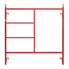 Tubular Steel Frame Scaffolding Door Frame Galvanized Painted Scaffolding System