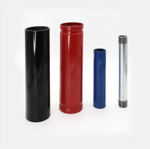 UL Fire fighting tubes astm a795 gr.b sch10 sch40 grooved ends red painted erw steel pipe