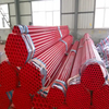Hot Selling Red Paint For Automatic Q235 Fire Sprinkler System Steel Pipe ASTM A795 Red Powder Coated Steel Pipe Fire Fighting
