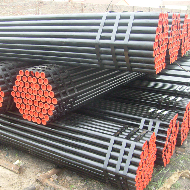 Factory price ASTM A36 A106 MS 18mm to 300mm Seamless Black Iron Steel Pipe