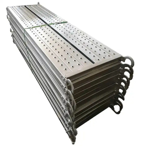 Galvanized Steel Catwalks Platform with Hooks Scaffolding Metal Plank