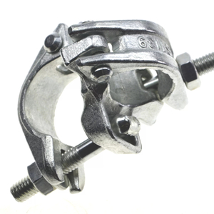 Tianjin Factory Clamp Pressed or Drop Forged Double Swivel Scaffolding Coupler