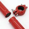 Carbon Steel Pipe Red Coated Fire Protect Pipes Hot Selling Firefighting Pipe Fittings