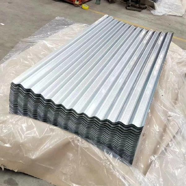 Low Price Building Material 0.19mm Thickness Zinc Corrugated Metal Sheet Alu Zinc Roofing Sheet 