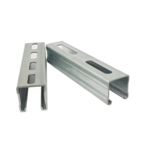 Q235B Hot-dip Galvanized Channel Steel Wholesale Direct Supply U Channel Guide Rail