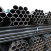 Q195 Q235 Construction ERW Black Welded Round Pipe