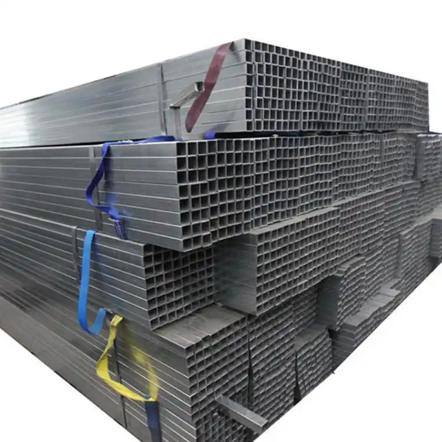 S235 square pipe 30*30*1.5 Large Stock Cold Rolled Galvanized Square Metal Tubes Steel Pipe carbon steel rectangular tube