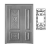 Hot Selling Metal Door Design Embossed Door Panel Door Skin Sheet