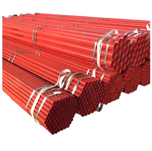 Fire Fighting Material Red Painted Sch10 Weld Carbon Steel Fire Sprinkler Pipe/tube Price