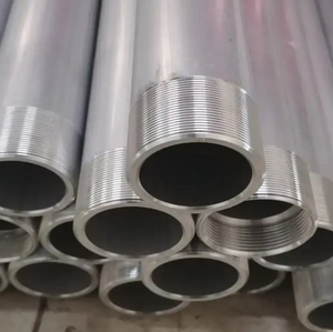 Stainless Steel Pipe End Threaded Tubes Tianjin Factory Price Round Pipe