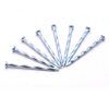Professional Manufacturer 45# carbon steel nail electro galvanized spiral shank concrete nails angular spiral shank steel nail