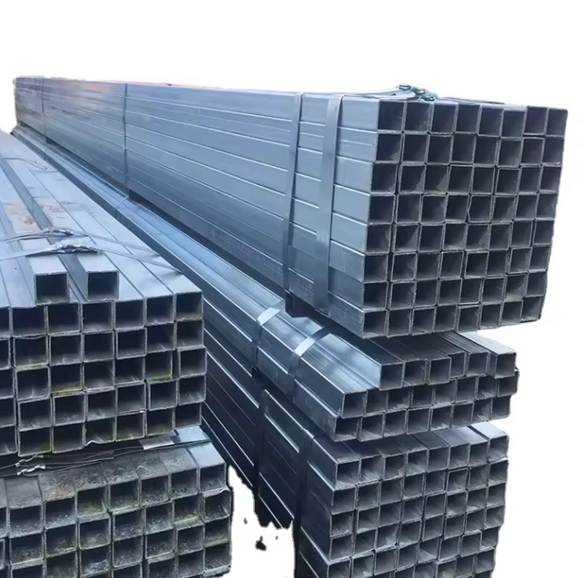 ASTM A106 A36 A53 BS Shs Square Galvanized Structural Erw Rectangular Steel Pipe hollow GI galvanized steel pipe