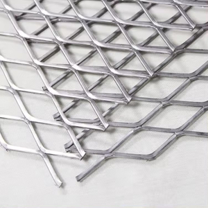 Wholesale Galvanized Expanded Metal Steel Sheet Aluminum Expanded Diamond Wire Mesh