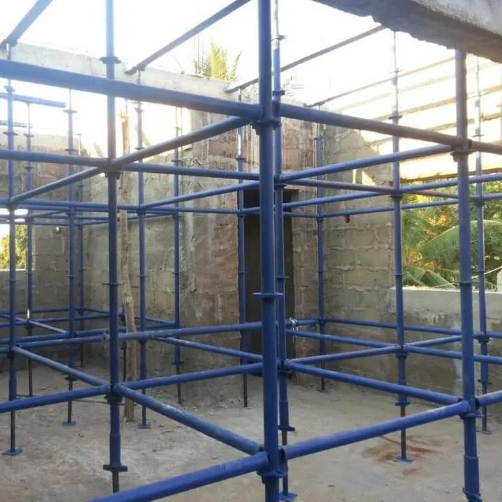 High-quality Easy To Install Quick Locking Scaffolding Color Painted ...