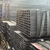 High Quality Black square pipe iron rectangular tube welded Galvanized Square Steel Pipes