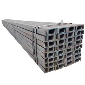 Factory Price Q195 S280GD S350GD 16 gauge 2x4 1/8" steel channel Black Iron Channel UPN 80/100 Steel Profile u steel channel