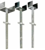 Steel Galvanized Adjustable Screw Base Jack Scaffolding Jack Base for System Scaffolding