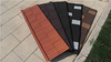  0.4mm Light Weigh bond tile Stone Coated Metal Roof Tile for villa building 50 Years Warranty