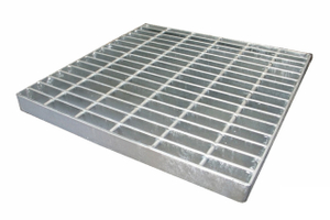 Galvanized Welded Steel Mesh Grating Customized Building Material Hot Dipped Stainless Steel Grating