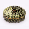 Manufactured Wholesale Ring Shank Coil Nails Coil Roofing Wire Nails