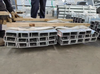 100x100mm 150*150mm Galvanized Steel H beam Q235 H beam price H beam Steel for Concrete Sleeper Retain Retaining Wall Post Q355