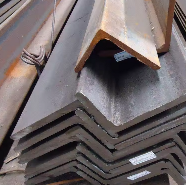 Standard Sizes A36 Astm Hot Rolled Ms Angel Steel L Profile Equal Angle Iron Factory Price Galvanized Steel Bar